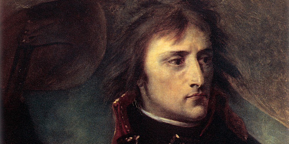Bonaparte à la bataille d'Arcole, le 27 Brumaire an V