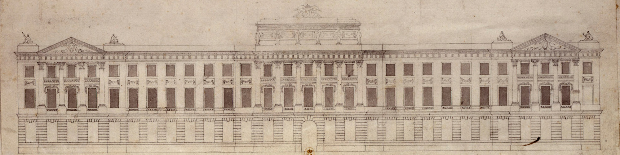 Projet d’un hôtel des Monnaies au quai Conti, N°11