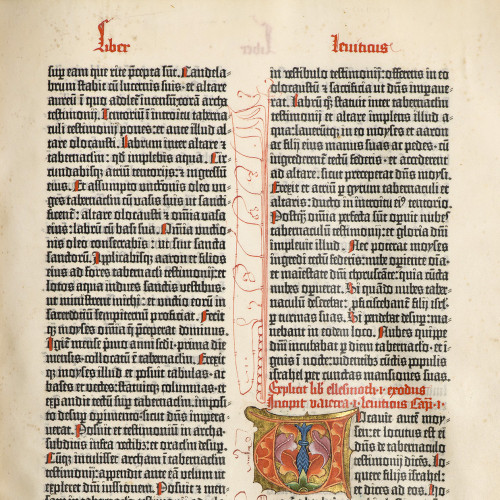 Bible de Gutenberg : des caractères qui reproduisent l’écriture médiévale