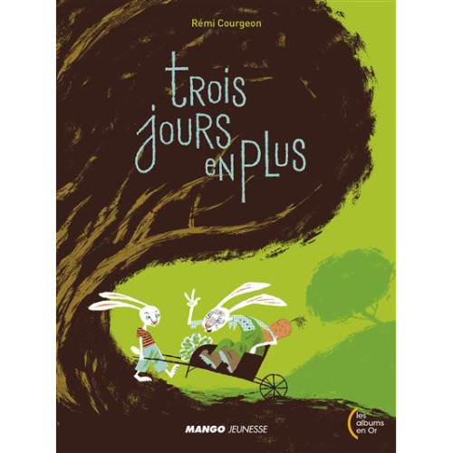 Rémi Courgeon, Trois jours en plus, Paris : Mango jeunesse, 2008 (rééd. 2018), 24 p.
