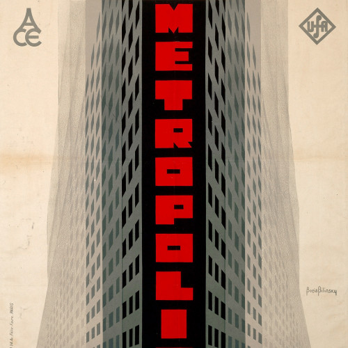 Affiche pour le film Metropolis