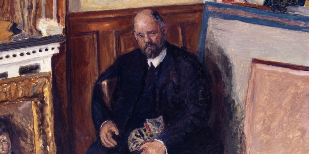 Portrait d'Ambroise Vollard au chat