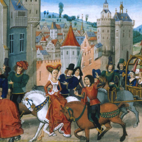 Aelis accueillie à Metz pour son mariage avec Henry de Metz