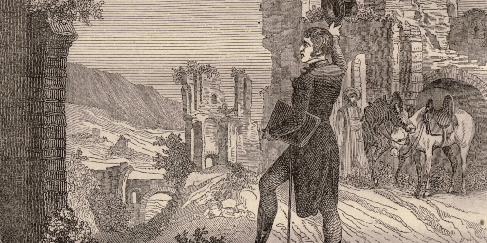 Chateaubriand visitant les ruines de Sparte
