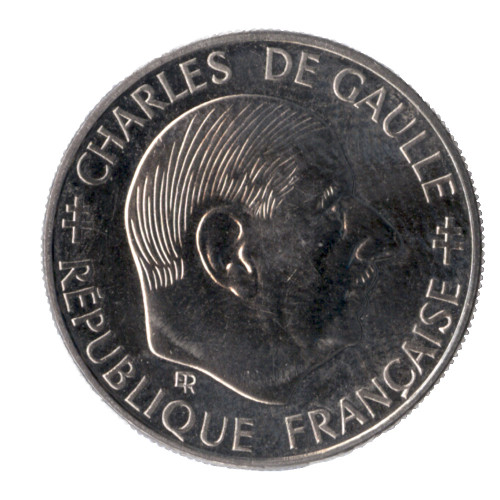 Un franc Charles de Gaulle