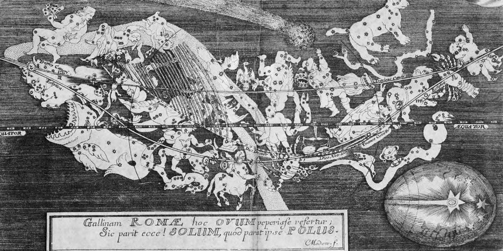 Passage de la comète de décembre 1680 à janvier 1681