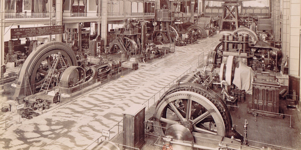 Galerie des machines : section française