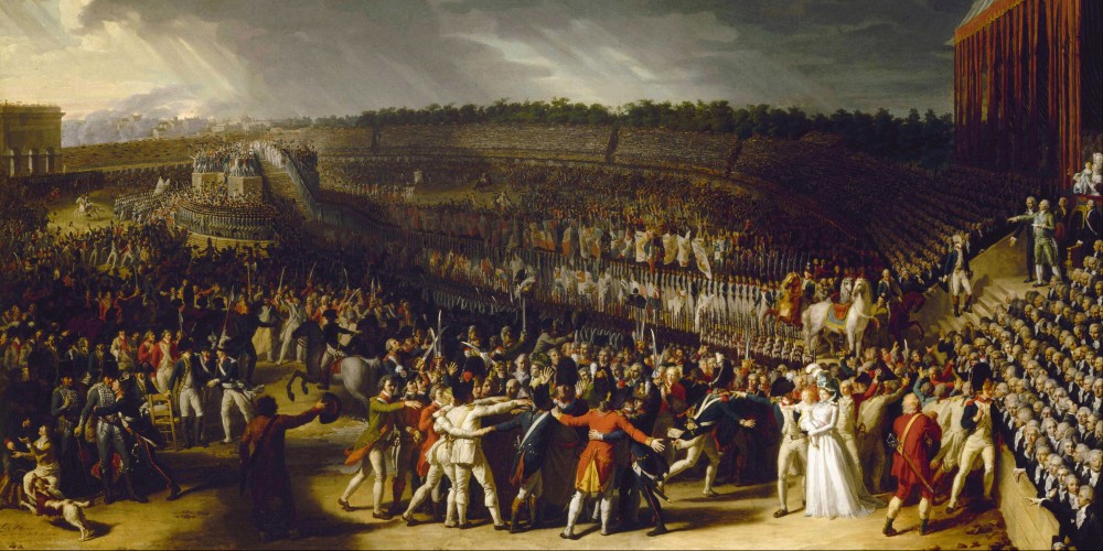 La fête de la Fédération
