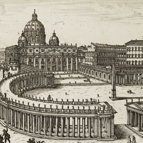 La place et la basilique Saint-Pierre