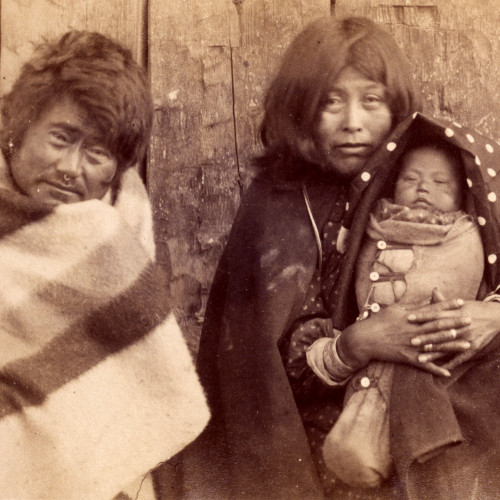 Une famille d'Indiens yakutat