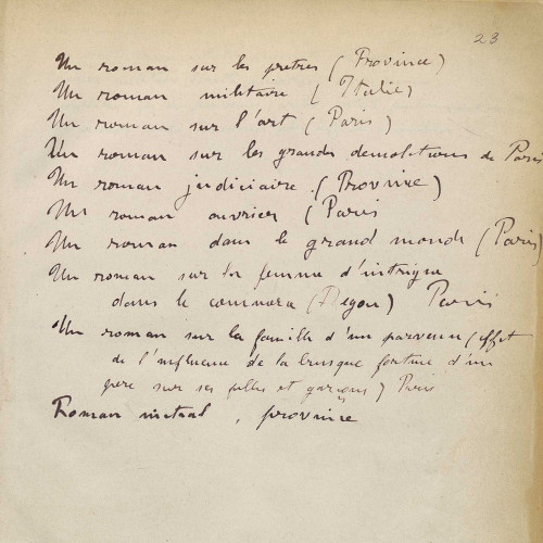 Les Rougon-Macquart, liste des 10 romans
