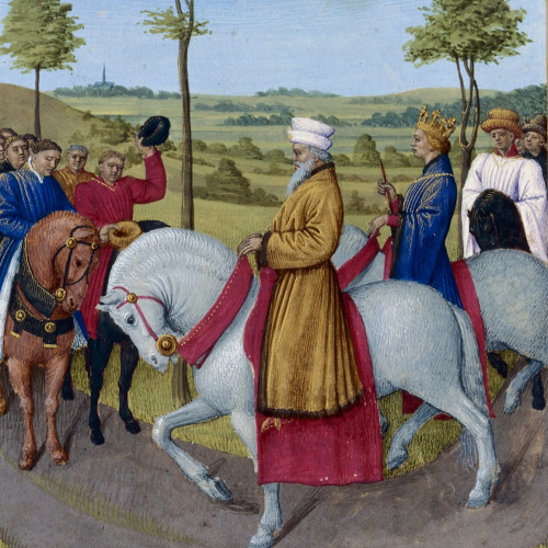 L’empereur Charles IV et les dignitaires de Paris