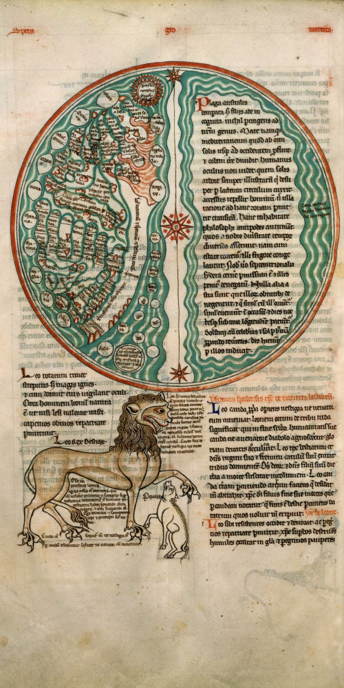 Mappemonde de Lambert de Saint-Omer