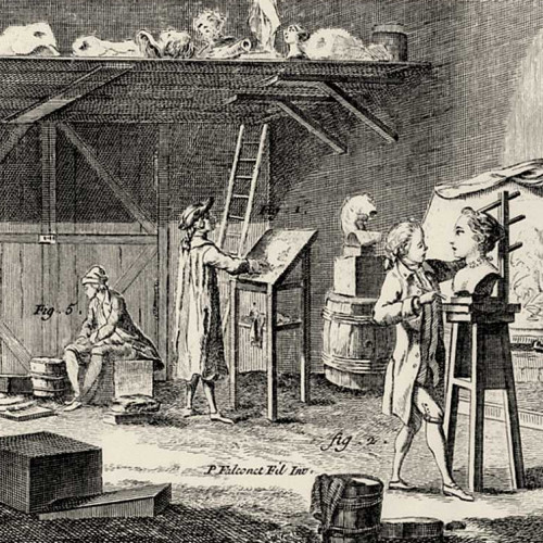 Les outils de la sculpture en terre et en plâtre