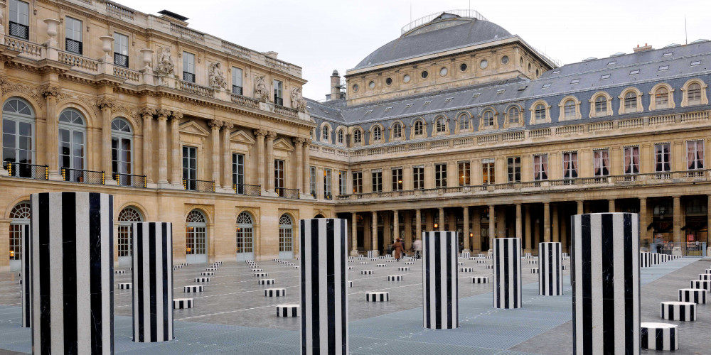 Les colonnes de Buren au Palais-Royal