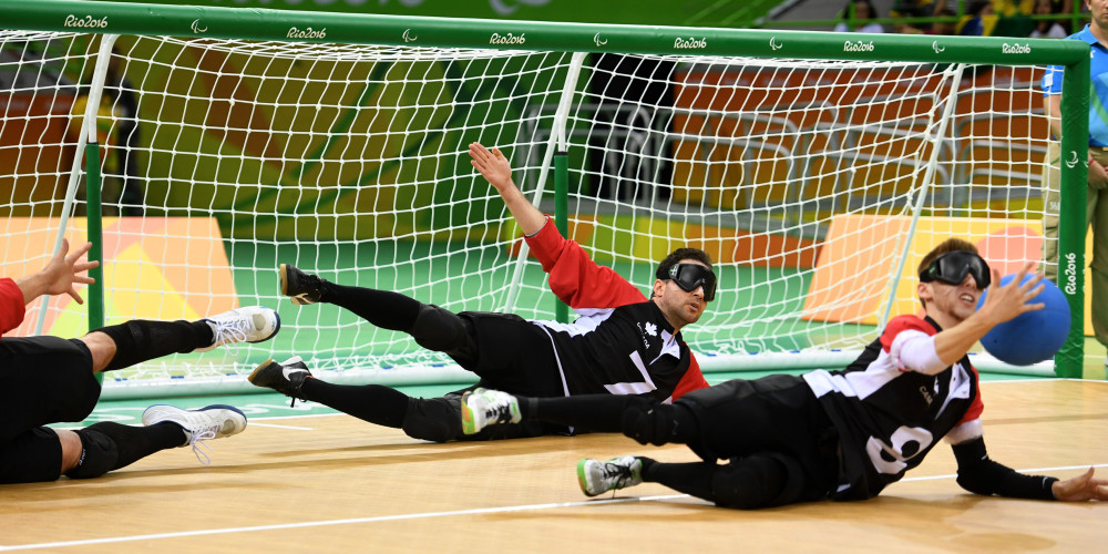 Le Brésil bat le Canada en goalball paralympique