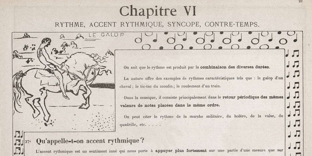 Qu’appelle-t-on un accent rythmique ?