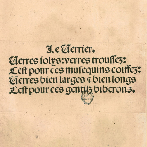 Le verrier