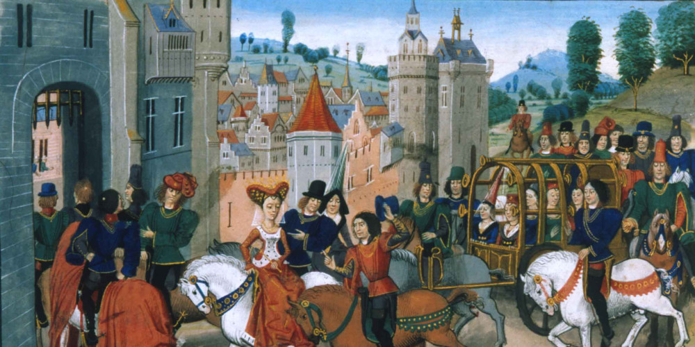 Aelis accueillie à Metz pour son mariage avec Henry de Metz