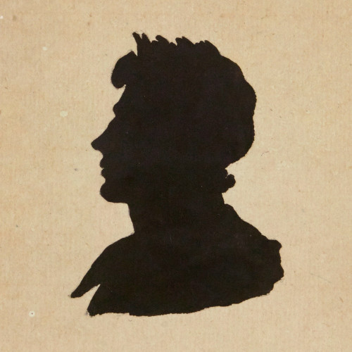 Portrait d'ombre en buste