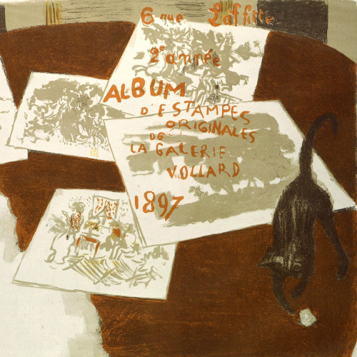Couverture du deuxième Album d’estampes originales de la Galerie Vollard