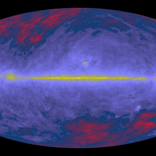 La voie lactée en longueur d’ondes submillimétrique