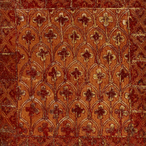 Reliure marocaine de petit format à motifs cruciformes