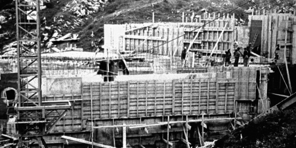 La construction d'Avoriaz