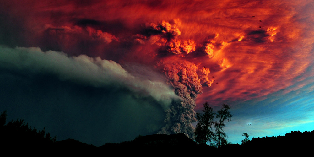 Eruption du volcan Puyehue au Chili