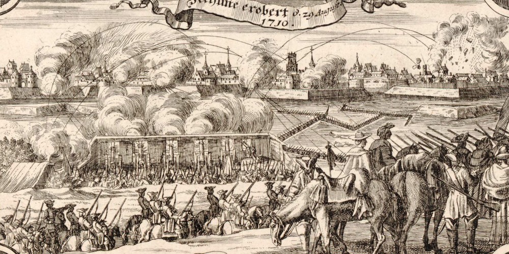 La prise de Béthune le 29 août 1710