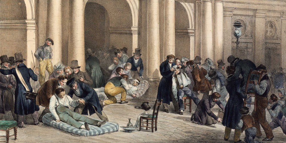 Les "Trois glorieuses" de 1830 au Palais-Royal