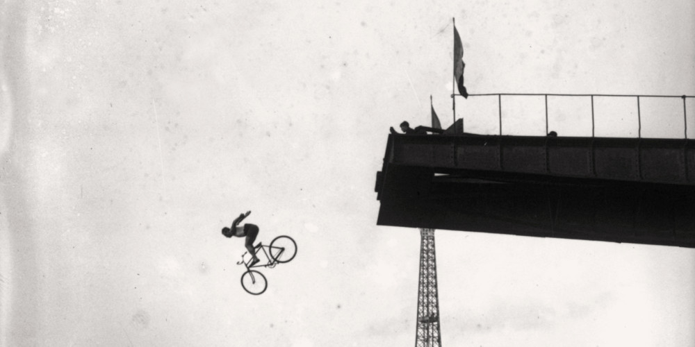Le saut de la mort à vélo
