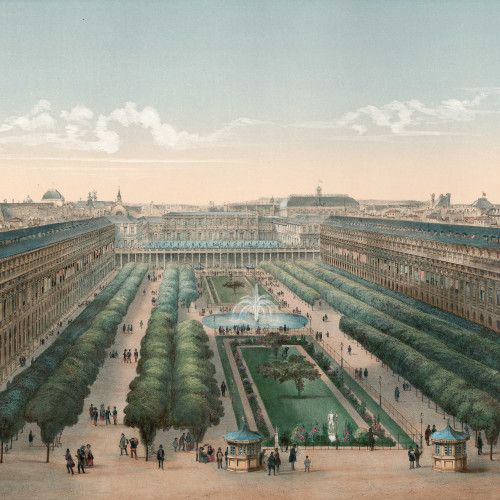 Le Palais-Royal, un modèle urbain