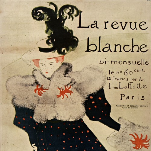 Misia Natanson sur une affiche pour La Revue blanche