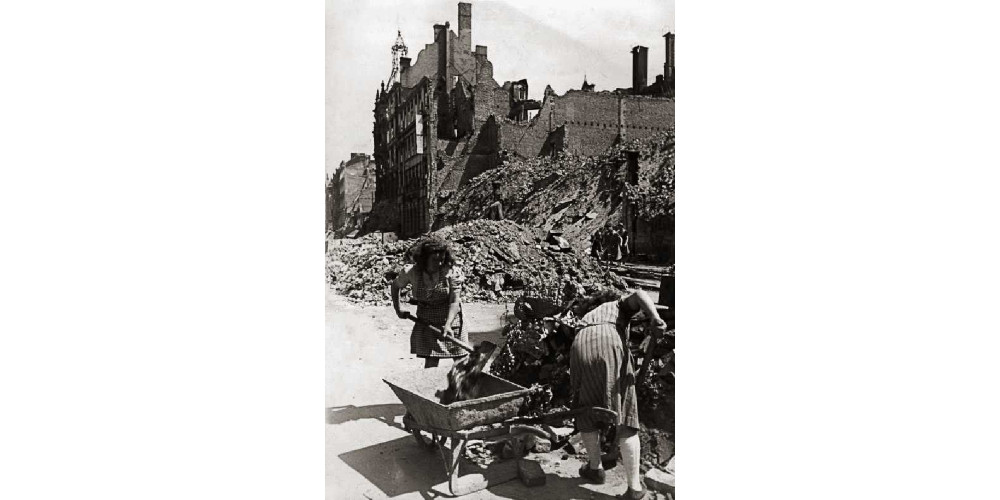 Ruines de Berlin en juin 1946
