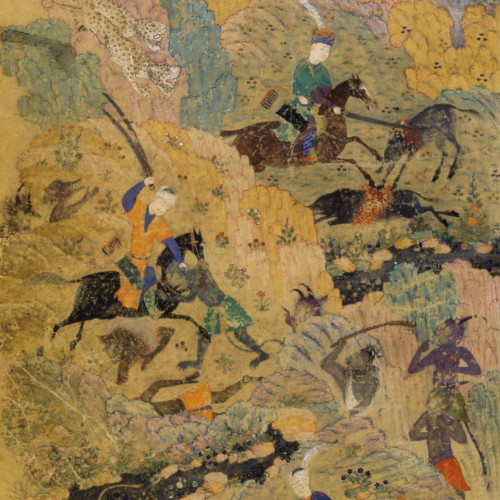 Scène de combat mené par Mochtari, Badr et Mehrâb