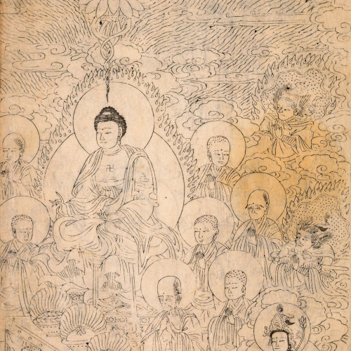 Bouddha trônant