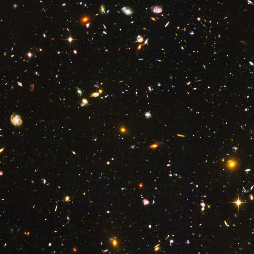 L’univers profond vu par le télescope spatial Hubble