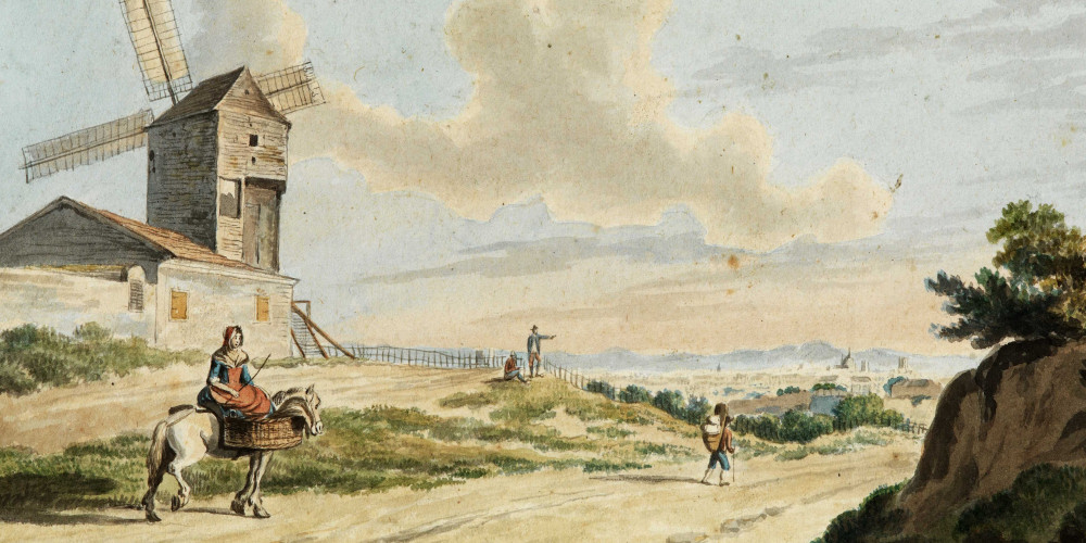 Vue de Paris prise de Montmartre