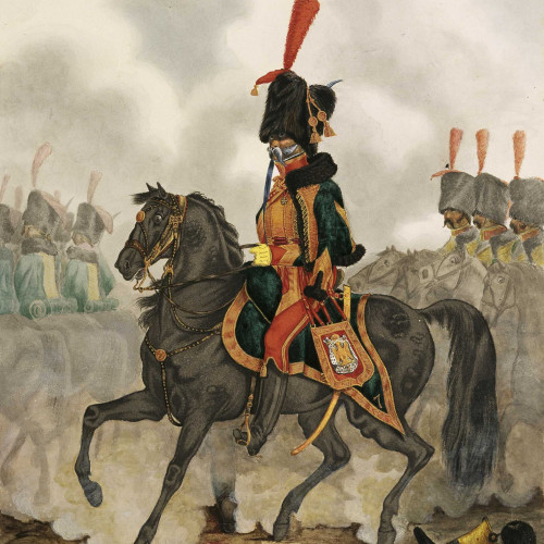 Officier de l’Élite, 7e Régiment de hussards, 1807