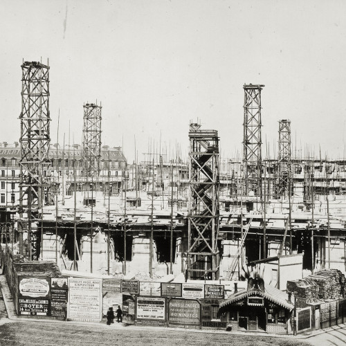 Construction de l’Opéra Garnier