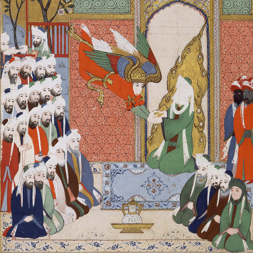 L'archange Gabriel révèle au prophète Muhammad la VIIIe sourate