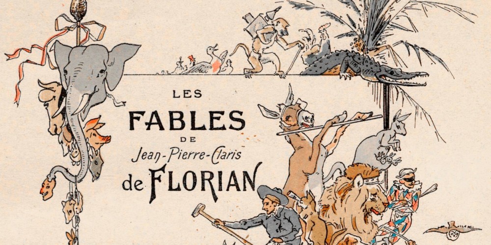 Frontispice des Fables de Florian