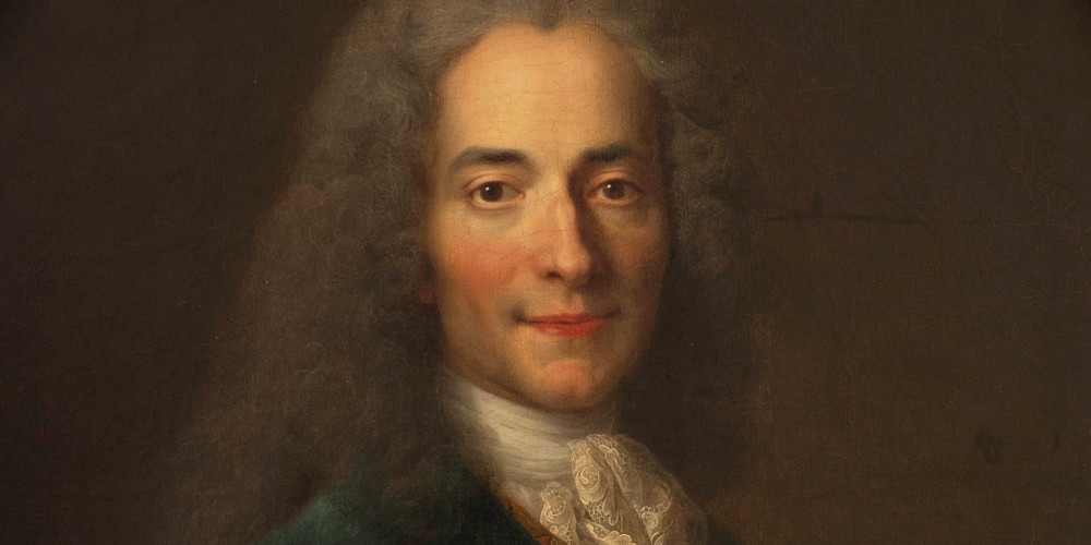Portrait de Voltaire en 1718