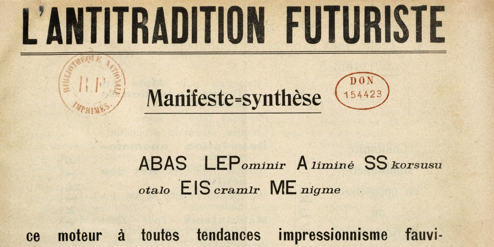 Manifestes futuristes