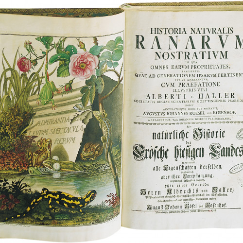 Historia naturalis ranarum... (Histoire naturelle des grenouilles…)