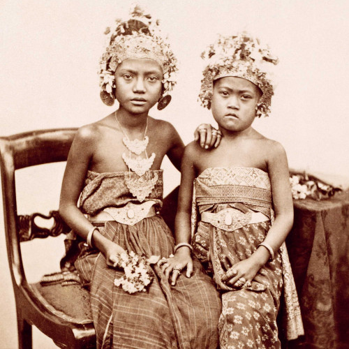 Enfants du roi de Bali