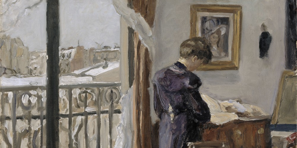 Jour d’hiver (femme dans un intérieur)