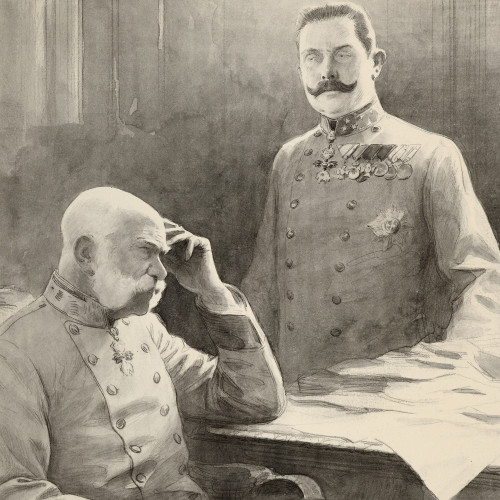 L’Empereur François-Joseph et l’archiduc François-Ferdinand