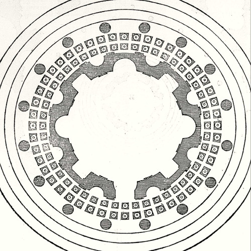 Plan du Tempietto de l’église San Pietro in Montorio à Rome